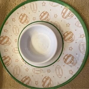 Football Themed Chip and Dip Platter